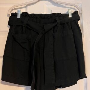 LC Lauren Conrad Black High Waist Shorts